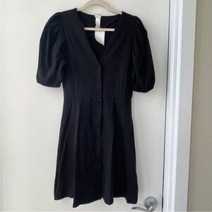 H&M Black Midi Dress